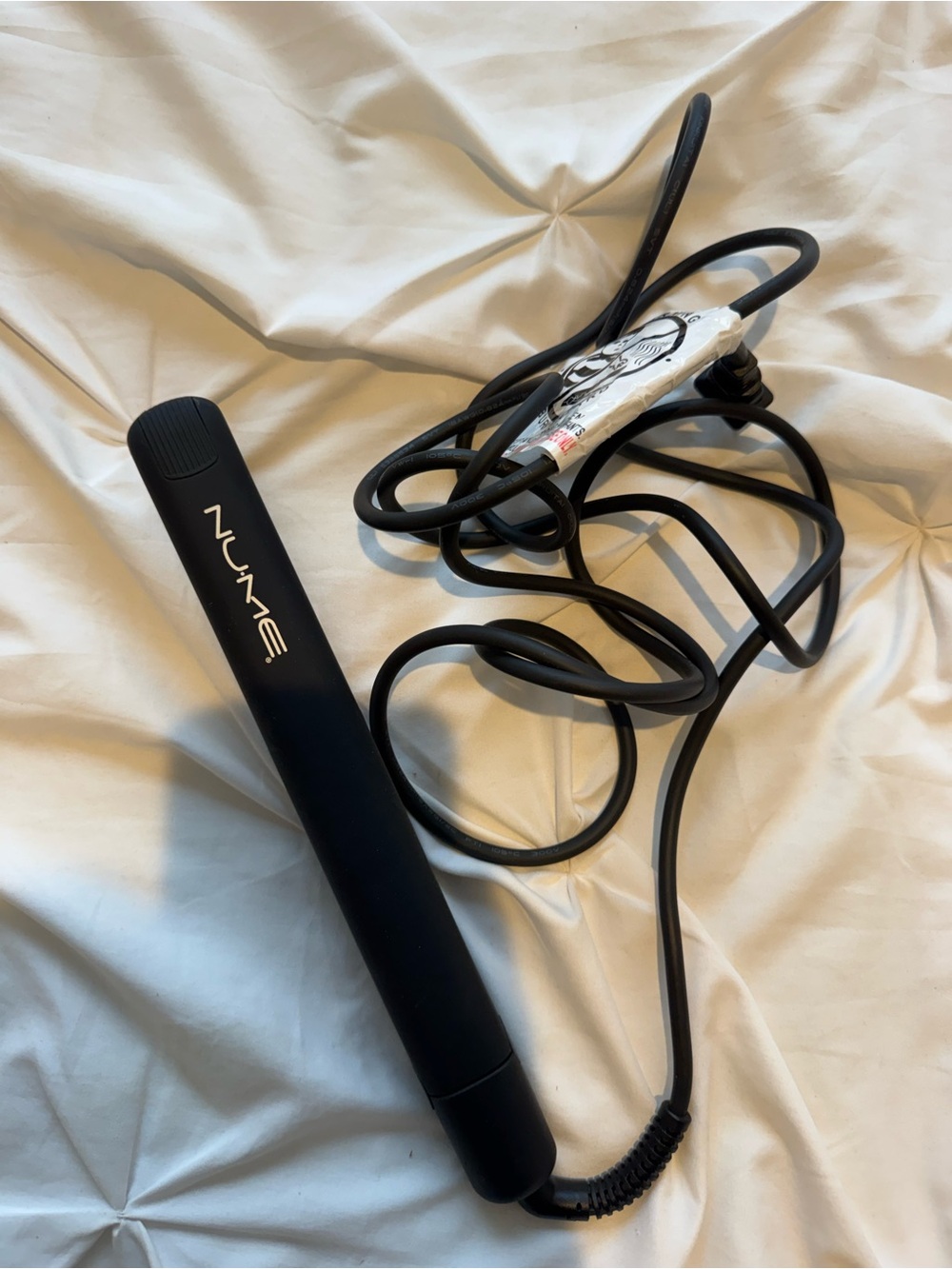 NuMe Matte Black Slim Hair Straightener